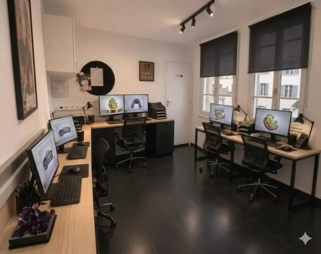 Stations de travail CFAO dentaire